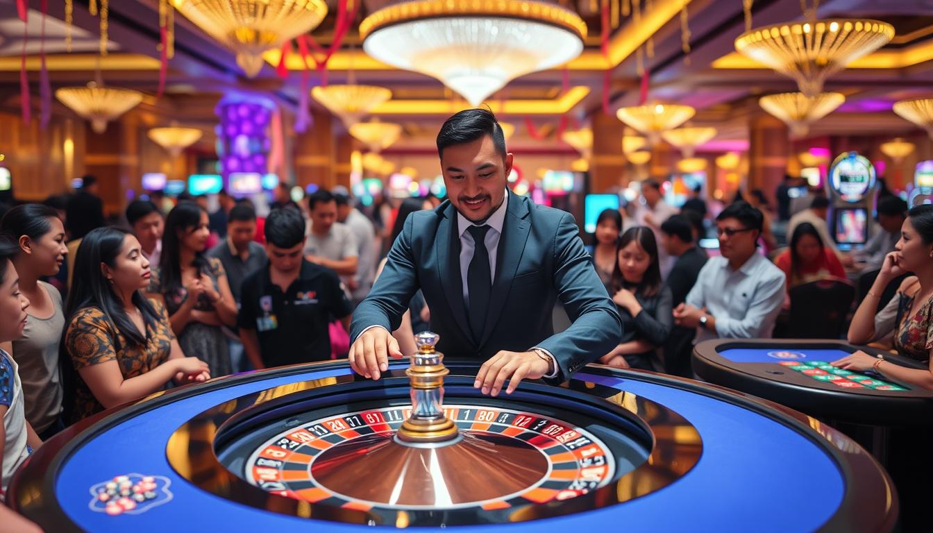 Roulette live dealer